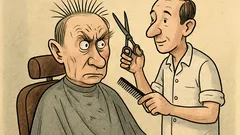 Dowcip: Do Putina przychodzi fryzjer…