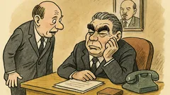 Dowcip: O czym myślicie, Leonidzie Iljiczu?